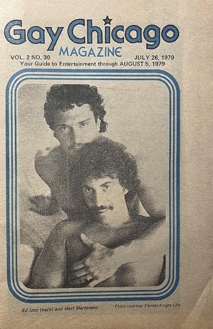 Gay Chicago Magazine, July 26, 1979; Vol. 2, No. 30