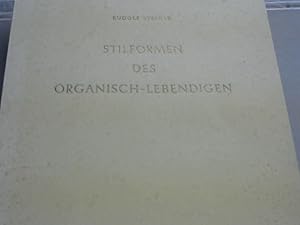 Bild des Verkufers fr Stilformen des Organisch-Lebendigen. Zwei Vortrge von Rudolf Steiner, gehalten am 28. und 30. Dezember 1921 in Dornach. Herausgegeben von Marie Steiner. zum Verkauf von BuchKaffee Vividus e.K.