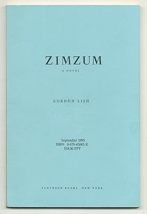 Seller image for Zimzum for sale by Between the Covers-Rare Books, Inc. ABAA