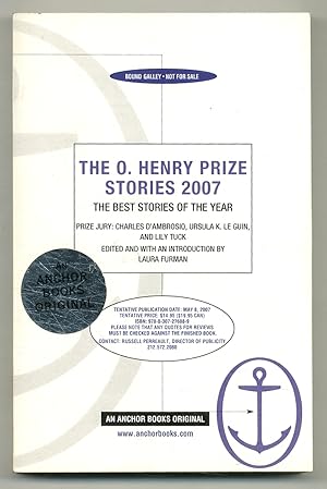 Seller image for The O. Henry Prize Stories 2007: The Best Stories of the Year for sale by Between the Covers-Rare Books, Inc. ABAA