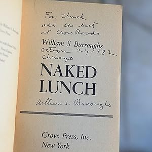 Seller image for Naked Lunch for sale by Vintage & Modern Books