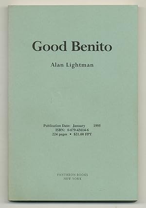 Bild des Verkufers fr Good Benito zum Verkauf von Between the Covers-Rare Books, Inc. ABAA