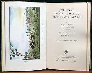 Seller image for JOURNAL OF A VOYAGE TO NEW SOUTH WALES. With a biographical introduction by Rex Rienits. Edited by Alec H. Chisholm. for sale by The Antique Bookshop & Curios (ANZAAB)