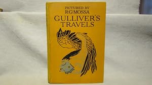 Jonathan Swift. Gulliver's Travels. 1st R. G. Mossa illustrated edition, 1924 12 color plates.