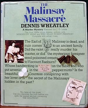 Immagine del venditore per THE MALINSAY MASSACRE. A Murder Mystery planned by J.G.Links. Facsimile edition of the 1930's original. venduto da The Antique Bookshop & Curios (ANZAAB)