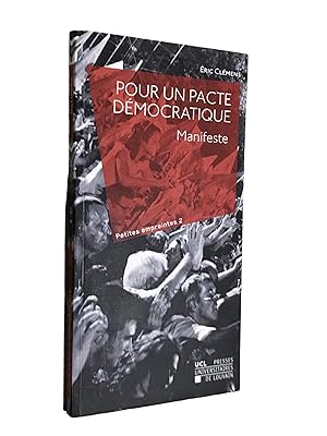 Image du vendeur pour Pour un pacte dmocratique / Manifeste mis en vente par Librairie Douin
