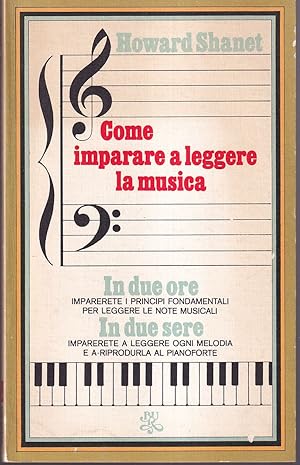 Imagen del vendedor de Come imparare a leggere la musica Apparato musicale integrato e adattato da Roberto Zanetti a la venta por Libreria Tara