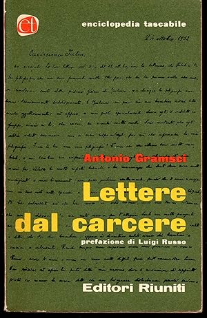 Immagine del venditore per Lettere dal carcere Prefazione di Luigi Russo venduto da Libreria Tara