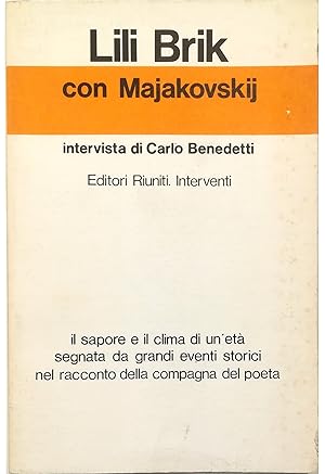 Imagen del vendedor de Con Majakovskij a la venta por Libreria Tara