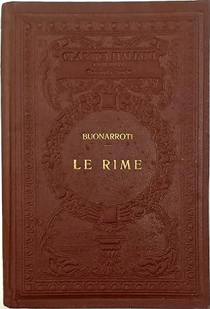 Seller image for Le rime for sale by Libreria Tara