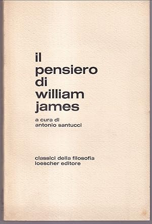 Seller image for Il pensiero di William James for sale by Libreria Tara