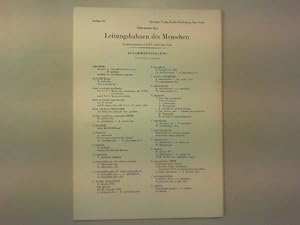 Schemata der Leitungsbahnen des Menschen. Auf 6 Tafeln. Arterien - Venen - Spinalnerven - Hirnner...