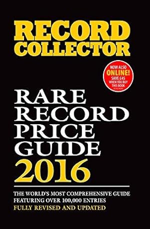 Seller image for Rare Record Price Guide 2016 for sale by WeBuyBooks