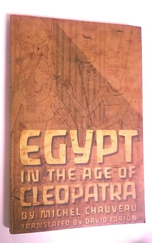 Imagen del vendedor de Egypt in the Age of Cleopatra : History and Society under the Ptolemies a la venta por Livresse