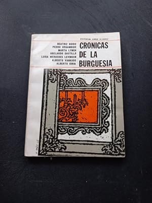 Imagen del vendedor de Crnicas de la burguesa a la venta por Vrtigo Libros