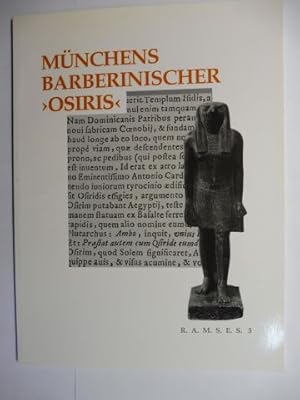 MÜNCHENS BARBERINISCHER >OSIRIS< - Metamorphosen einer Götterfigur *. Sonderausstellung März Juni...