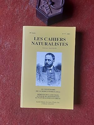 Le centenaire de la mort d'Emile Zola - Dérives de la fiction autour de Maupassant - Le naturalis...