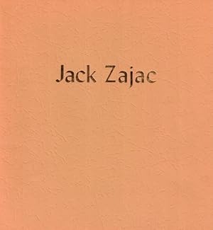 Seller image for Jack Zajac: Retrospective Exhibition for sale by LEFT COAST BOOKS