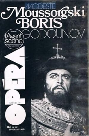 Bild des Verkufers fr Boris Godounov (Mussorgsky) - L'Avant Scne Opra No 27/28 - pub. 5/1980 zum Verkauf von Klassique