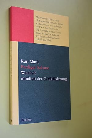 Prediger Salomo : Weisheit inmitten der Globalisierung ; deutsche Fassung mit Zwischentiteln und ...