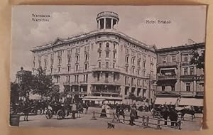 Ansichtskarte AK Warszawa / Warschau. Hotel Bristol (Feldpost mit Stempel Jablonna, I. Batl. Abtl...