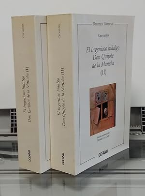 Imagen del vendedor de El ingenioso hidalgo Don Quijote de La Mancha I y II (obra completa, los dos tomos) a la venta por Librera Dilogo