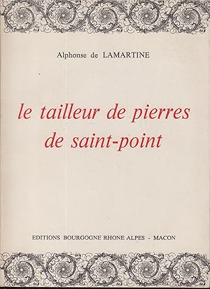 Image du vendeur pour Tailleur de pierres de Saint-Point : Introduction d'Emile Magnien conservateur du Muse Lamartine de Mcon mis en vente par PRISCA