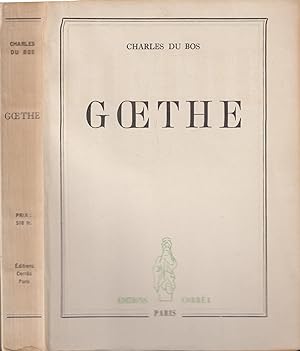 Imagen del vendedor de Goethe a la venta por PRISCA