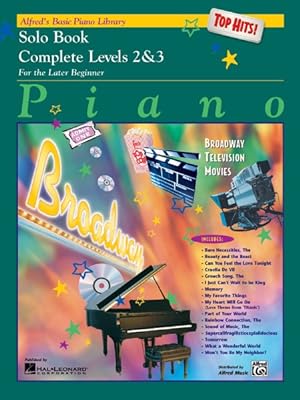 Immagine del venditore per Alfred's Basic Piano Course, Top Hits! Solo Book Complete Levels 2 & 3 : Top Hits venduto da GreatBookPrices