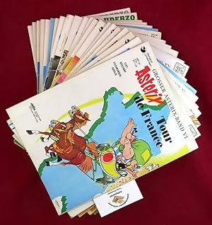 Asterix. KONVOLUT / REIHE. 21 Bände. Stuttgart Ehapa 1998 48 Seiten. Farbige Illustrationen. VORH...