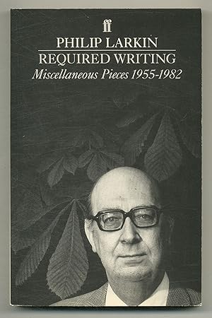 Imagen del vendedor de Required Writing: Miscellaneous Pieces 1955-1982 a la venta por Between the Covers-Rare Books, Inc. ABAA
