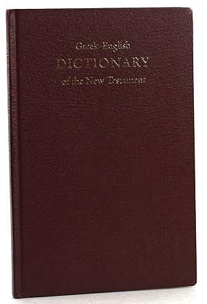 Seller image for Greek: English Dictionary of the New Testament for sale by Arches Bookhouse