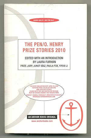 Seller image for The Pen/O. Henry Prize Stories 2010 for sale by Between the Covers-Rare Books, Inc. ABAA
