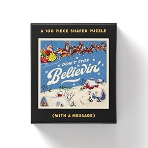 Seller image for Don't Stop Believin Mini Shaped Puzzle : 100 Pieaces for sale by GreatBookPrices