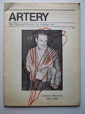 Artery Vol 4 /4 1981 The National Forum for College Art Gregory Battcock 1937 -1980 issue with An...