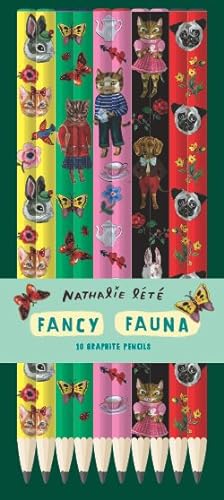 Image du vendeur pour Fancy Fauna : 10 Graphite Pencils mis en vente par GreatBookPrices
