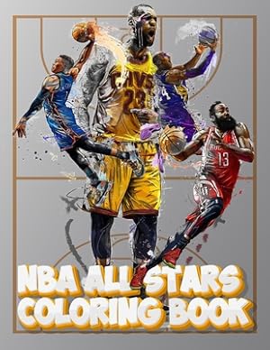 Seller image for NBA All Stars Coloring book: Basketball Coloring Book for Kids (Paperback or Softback) for sale by BargainBookStores