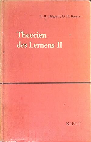 Bild des Verkufers fr Theorien des Lernens, 2. zum Verkauf von books4less (Versandantiquariat Petra Gros GmbH & Co. KG)