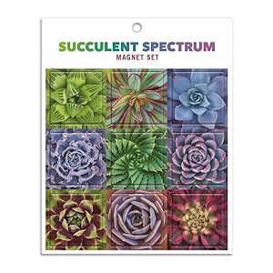 Seller image for Succulent Spectrum Magnet Set for sale by GreatBookPrices