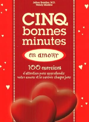 Bild des Verkufers fr Cinq Bonnes Minutes en Amour : 100 Exercices D'att zum Verkauf von WeBuyBooks