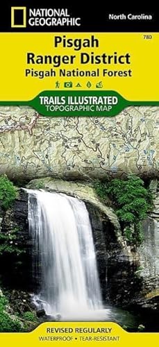 Seller image for Pisgah Ranger District, Pisgah National Forest, North Carolina, USA Outdoor Recreation Map for sale by moluna