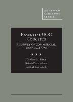 Bild des Verkufers fr Zierdt, C: Essential UCC Concepts zum Verkauf von moluna