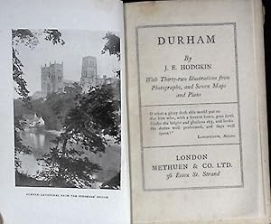 Seller image for Durham. Methuen Little Guides. 1913 for sale by Barter Books Ltd