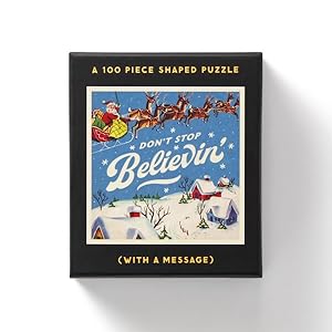 Seller image for Don't Stop Believin Mini Shaped Puzzle : 100 Pieaces for sale by GreatBookPrices