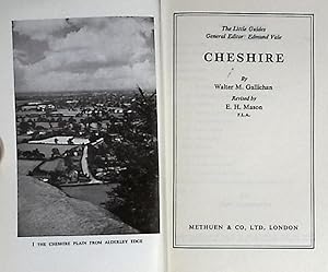 Bild des Verkufers fr Cheshire. Methuen Little Guides. 1957 zum Verkauf von Barter Books Ltd