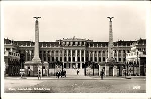 Ansichtskarte / Postkarte Wien 13 Hietzing Österreich, Schloss Schönbrunn, Frontalansicht