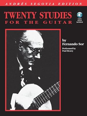 Imagen del vendedor de Andres Segovia : 20 Studies for the Guitar a la venta por GreatBookPrices