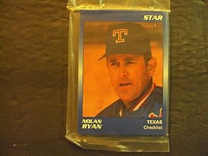 Complete 11 Card Set Nolan Ryan Cards 1990 The Star Co
