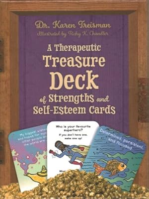 Immagine del venditore per Therapeutic Treasure Deck of Strengths and Self-Esteem Cards venduto da GreatBookPrices