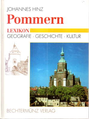 Bild des Verkufers fr Pommern Lexikon. Geografie - Geschichte - Kultur. zum Verkauf von Leonardu